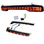 Astra Depot Set Smoke Lens LED Turn Signal Brake Tail Lamp Tour Pak Accent Side Marker Light Compatible For 2014-2020 Harley FLHTCU FLHTCUL FLHTK FLHTKL FLTRU FLHTCUTG