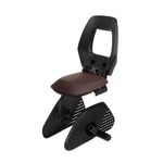 BOBIKE 8010600001 - Rear Bicycle Junior Seat For Lugagge Carrier One Junior for Children aged 6-10 years and weighing up to 35kg, Brown