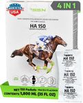 SSN HA 150 - 4 In 1 Horse Supplement - 120 Servings - Equine Joint, Gastric, Ligament/Tendon, Lung Capillary Health - Glucosamine Alternative - (120 Pack, 150mg Sodium Hyaluronate per Serving)