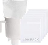 Cold Brew Coffee Filter Bags - 100 Pack Home Cold Brew System Filter Bags Compatible for Toddy Cold Brew Coffee Maker 11.25''x 13'' Natural Durable Home Model Disposable Coffee Brewing Bags