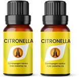 Aroma Energy | Citronella Essential Oil - 20ml (2 x 10ml Bottles) - 100% Pure & Natural