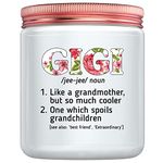 Mother’s Day Gifts for Grandma- Gigi Gifts for Grandma, Gigi Birthday Gifts, Unique Gift Idea for Grandma from Grandson Granddaughter Grandchildren, Lavender Candle