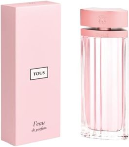 TOUS L'eau De Parfum Spray For Women, Elegant Floral Musky Perfume For Everyday Wear With Notes Of Jasmine, White Peony, and Amber, 3 Fl Oz