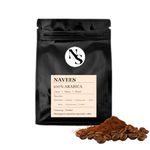 Navees Coffee | Coarse Grind for French Press | 100 percent pure Arabica Coffee powder | Freshly Roasted | Single Origin | Medium roast | 0% chicory | Delivered straight from our farm | 500 gm