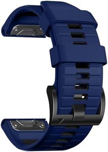 Dirrelo 22mm QuickFit Silicone Watch Band for Garmin Fenix 8/7/6/5