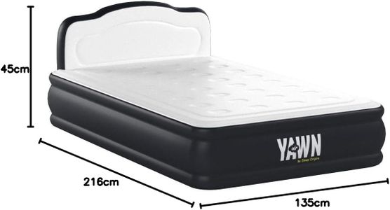 YAWN AIR Double Self-Inflating Airbed – Inflatable Mattress for Two