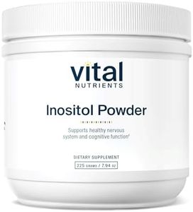 Vital Nutrients Inositol Powder | Myo Inositol Supplement for Women and Men | Supports Energy, Nervous System, Metabolism & Ovarian Function* | Vegan, Gluten, Dairy, Soy Free | 56 Servings