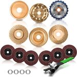 13PCS Wood Carving Disc Set for 4" 