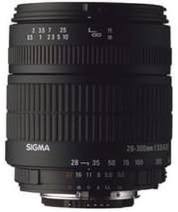 Sigma 28-300mm f/3.5-6.3 Macro Lens for Konica Minolta SLR Cameras