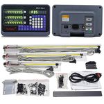 ToAuto 3 Axis Digital Readout 12"+25"+32" Mill DRO Display 5um Precision Linear Glass Scales (650mm+800mm+300mm) for Lathe Drill EDM, US Stock, 2-4 Business Days