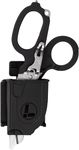 LEATHERMAN, Raptor Rescue, 6-in-1 Heavy-Duty Emergency/Trauma Shears, Made in the USA, Black with MOLLE Compatible Holster