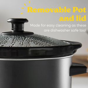 Russell Hobbs 3.5L Slow Cooker – Removable Ceramic Pot