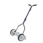 Amazon Basics 14-Inch 4-Blade Push Reel Lawn Mower, Blue