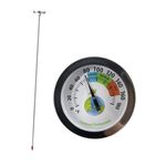 STYLEHEAVEN Compost Soil Thermometer Lawn Waterproof Outdoor Fahrenheit Temperature Dial