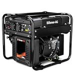 Böhmer-AG i-5000W Petrol Inverter Generator 3.0 Kw Clear Sine Wave Instant Power 4-Stroke Engine Silent Noise Quiet Portable Camping 240V DC with UK Plug Sockets