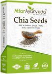 Attar Ayurveda Chia Seeds for weight loss 250 gm | Pure and Natural | Preservative-free | Non-GMO | Clean and Sorted | Rich in Calcium, Protein, Omega-3 & Fibre