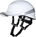 Delta Plus Venitex Baseball Diamond V Up Hard Hat Safety Helmet Bump Cap PPE (White)