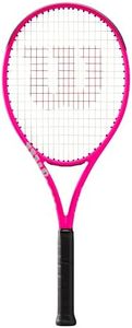 Wilson Burn V6 105 S Tennis Racket - Pink, Grip Size 3-4 3/8"