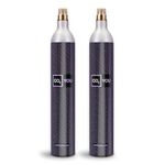 Dual Pack CO2 YOU Gas Cylinder (SCREW IN) 60 Litre for Home Carbontators - Check Your Compatibility Below