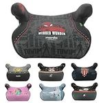 Nania - Belted Booster seat Alpha 126-150 cm R129 i-Size - for Children Aged 8 to 12 - Made in France - with armrests (Spiderman)