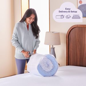 Sleep Innovations 3-Inch Gel Mattress Topper – Queen Size