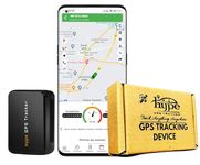 Hype GPS Tracker- Kids GPS Tracker Small Wireless for Car, Bikes, Scooty & Luggage 1200mah Battery | Portable Magnet Device with Voice Monitoring | 1 Year sim + Apps Subscription *Free