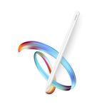 HUION HA200 Active Capacitive Stylus Pen for iPad with Magnetic Adsorption | Fast NFC Charging | Palm Rejection | Anti-Scratch Tip | 9H Battery Life | Lightweight Digital Pencil for Drawing & Writing