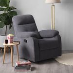 Sleepyhead RX5 - Single Seater Fabric Recliner (Italian Grey)