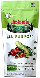 Jobe’s Organics All Purpose Granular Fertilizer, 1.5 Pound Bag