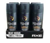 Axe Dark Temptation Men's Deodorant / Body Spray Pack of 6 x 150 ml