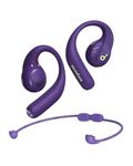 soundcore by Anker AeroFit Pro Open-Ear Headphones, Ultra Comfort,Rich Sound with LDAC, Bluetooth 5.3, IPX5 Water-Resistant, 46H Playtime, App Control, Wireless Earbuds (Electric Purple)