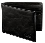 Slim Bifold Wallet for Men Genuine Leather RFID Blocking Packed in Stylish Gift Box by Claasico