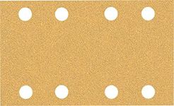 Bosch Professional 10x Expert C470 Sandpaper (for Hardwood, Paint on Wood, 80x133 mm, Grit 60, Accessories Orbital Sander)