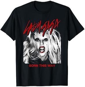 Official Lady Gaga Born This Way Cover T-Shirt