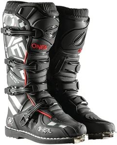 O'Neal mens Mx Element Squadron Boots, Black, 8 US