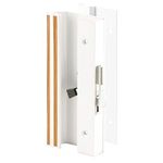 Prime-Line Products C 1191 Low Profile/Low Base Latch Handle, White Aluminum