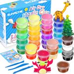 Air Dry Clay, 36 Colors Modeling Clay for Kids with Tools, DIY Soft & Ultra Light Magic Clay Craft Kits, Non-Toxic Model Magic Kit Gift for Boys & Girls