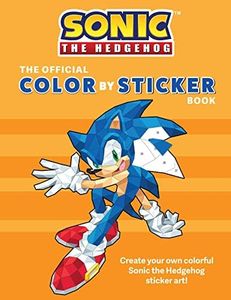 Sonic the Hedgehog: The Official Color by Sticker Book (Sonic Activity Book)