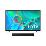Samsung 32 Inch HD Smart TV + SAMSUNG HW B400F/ZC 2 Channel Soundbar