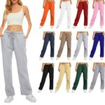 Lounge Wear Women Trousers for Women UK Elastic Waist Trousers for Women Petite Joggers for Women Cotton Leggings for Women UK Navy Trousers for Women UK Women's Activewear Trousers