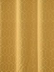 SARAL HOME EASY LIVING Luxe Cotton Room Darkening Door Curtains 2pc, Yellow. 4X7 Feet