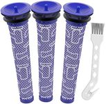 3 Pack Filter Replacements Pre Filters for Dyson V6, V7, V8, DC58, DC59 Vacuum. Replaces Part # 965661-01