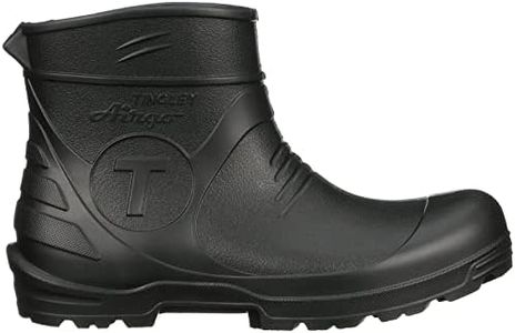Tingley Airgo 21121 Ultra Lightweight EVA Low Cut Boot with Cleated Outsole, Mens 11 / Womens 13, Black