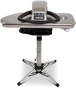 Speedypress SteamRise 8000 Heavy Duty Steam Ironing Press | 81cm Pressing Surface | Bottom-Up Steam Technology | Free Iron Attachment + Anti-Scale Filter | With Stand | 2200S | Silver