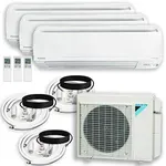 Daikin 3-Zone (3MXS24W) Ductless Mi