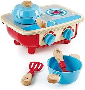 6pc Hape Toddler Kitchen Set Cooking/Pretend Wooden Toy/Play Kids/Children 18m+