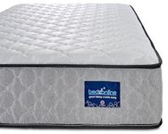 BEDZONLINE Cool-Touch Memory Foam & Spring Mattress - 4ft6 Double | Breathable 20cm Thick Memory Foam & Spring Mattress | Body Support, Alignment & Pressure Relief | UK Made & Hypoallergenic