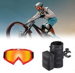 KEMIMOTO Dirt Bike Goggles and Motorcycle Cup Holder