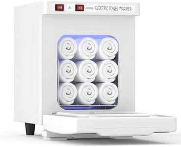 VERYTOP 5L Towel Warmer White, Small Hot Towel Cabinet for Spa Salon