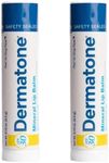 Dermatone Mineral Lip Balm SPF 30 | Moisturizing, Reef Safe, Oxybenzone Free | Broad Spectrum Sunburn Protection | Zinc Oxide Lip Sunscreen | Lip Balm with Sunscreen SPF 30 | 0.15 oz (2-Pack)